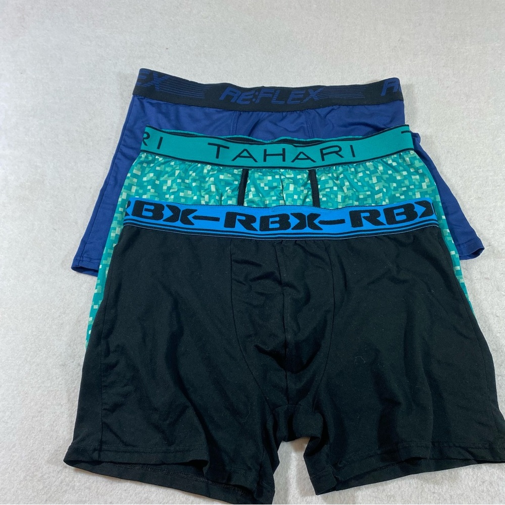 RBX men’s boxer shorts 3 Men’s Underwear Large Boxer briefs Tahari Re-Flex